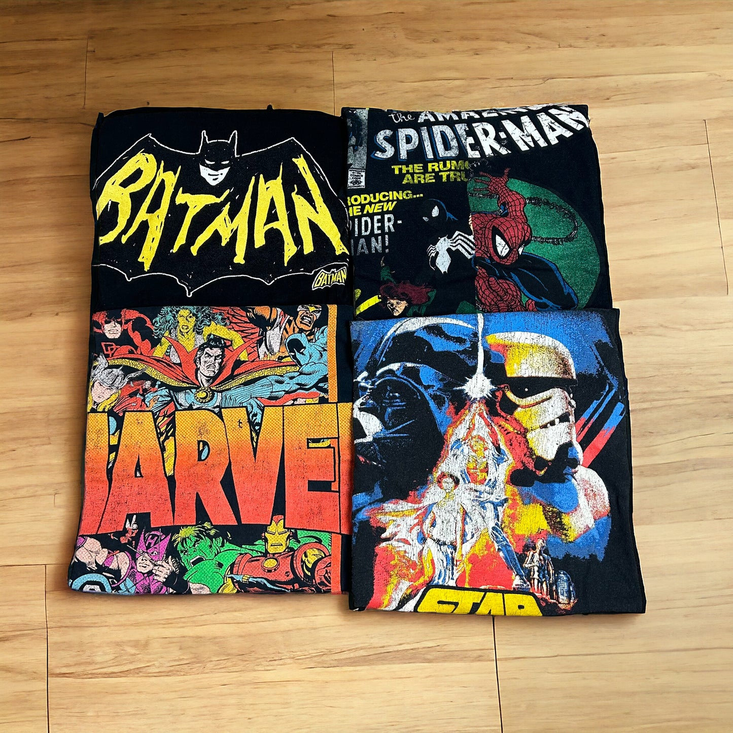 Pop Culture Graphic Tee Shirts Box