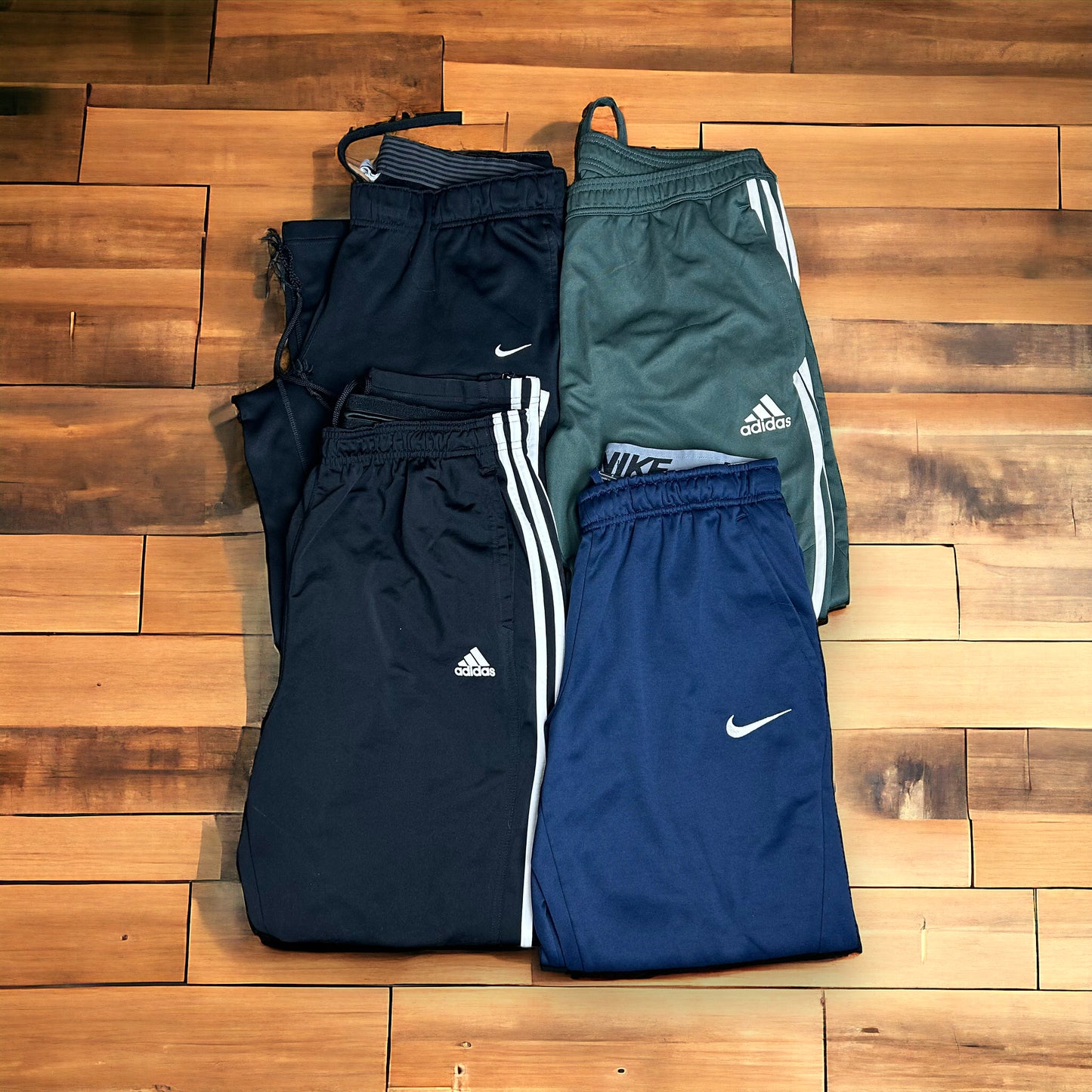 Athletic Nylon & Poly Sweatpants Box