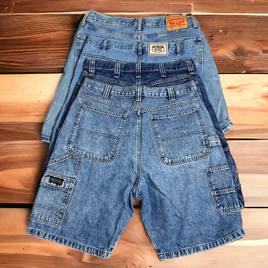 Denim Jean Shorts Box