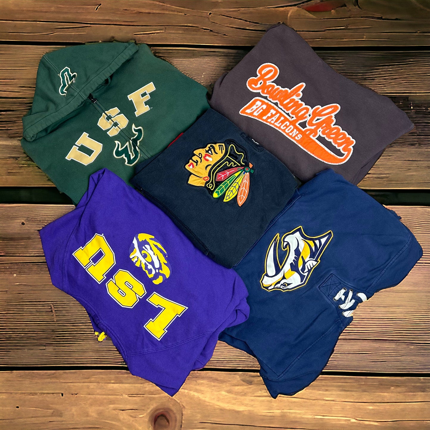 Sports & Collegiate Sweatshirts Box