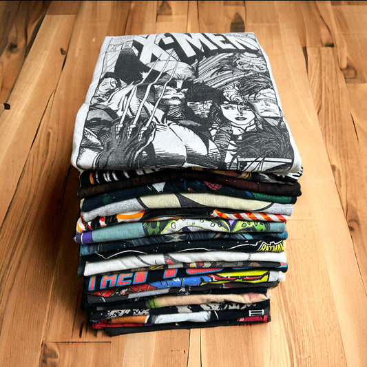 Pop Culture Graphic Tee Shirts Box