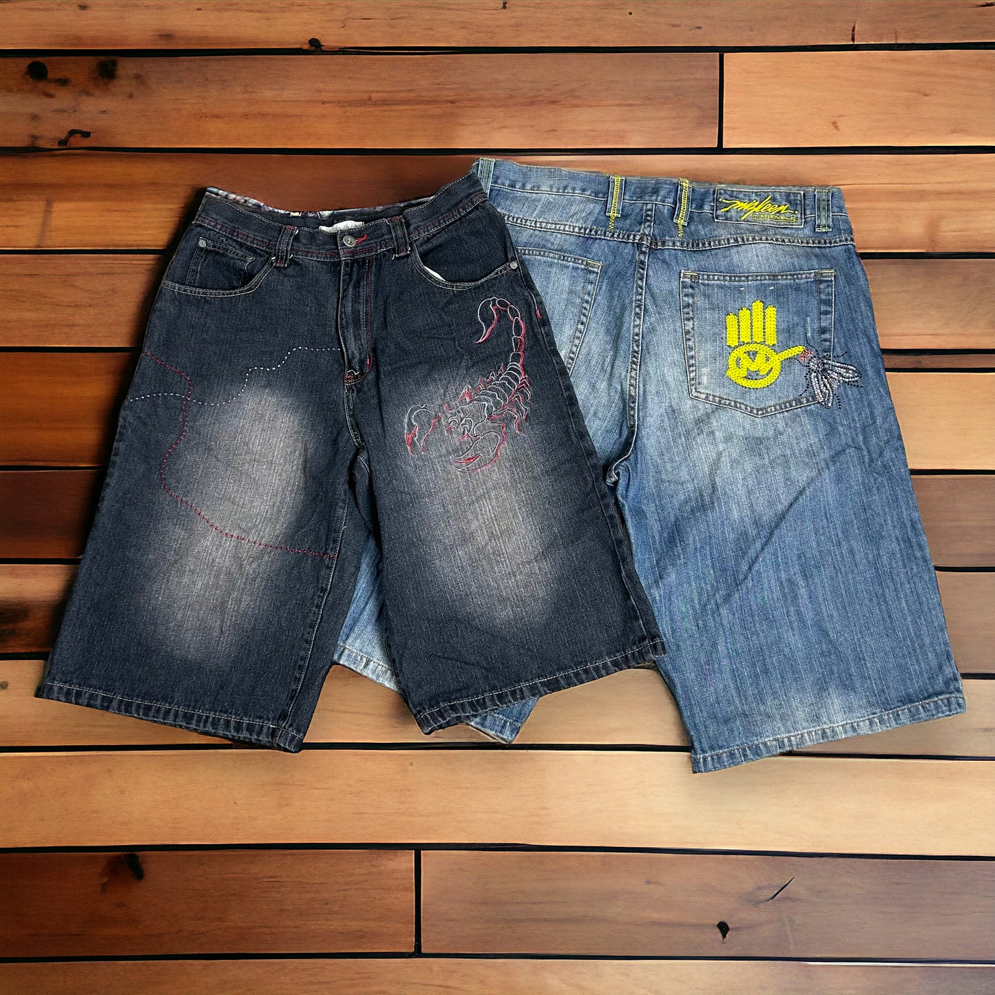 Denim Jean Shorts Box