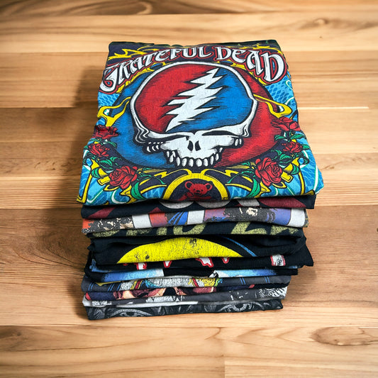 Music & Band Tee Shirts Box