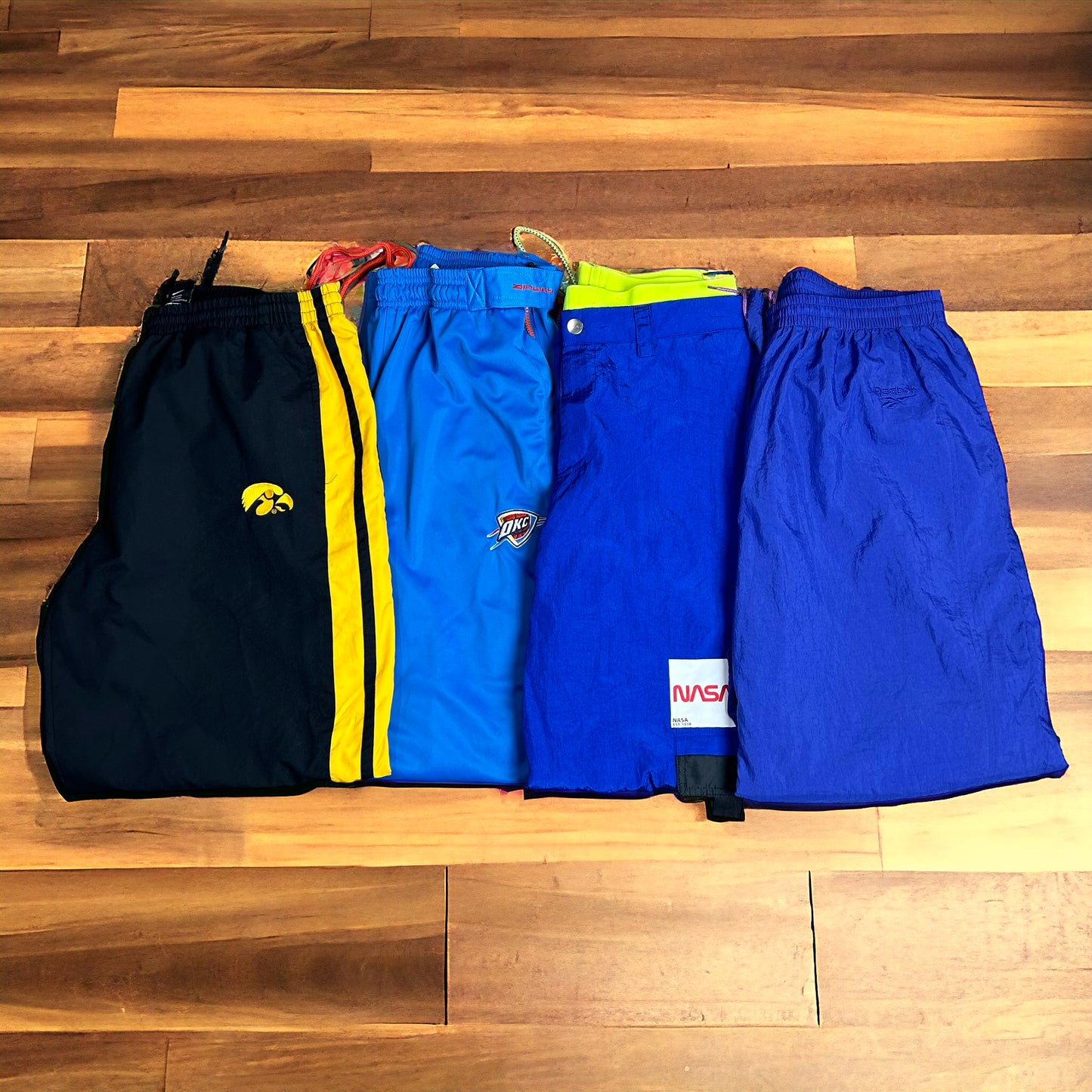 Athletic Nylon & Poly Sweatpants Box